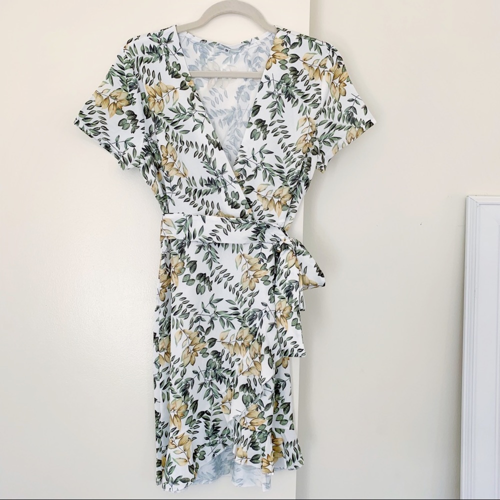 Amazon Floral Wrap Dress